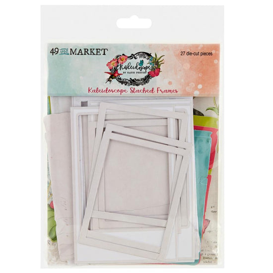 49 And Market Chipboard Set Stacked Frames Kaleidoscope