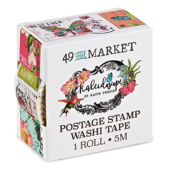 49 And Market Washi Tape Roll Postage Kaleidoscope