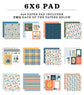 Echo Park Double-Sided Paper Pad 6"X6" My Favorite Monster