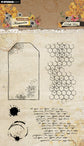 Studio Light Clear Stamp Grunge Bits Sweet Bee Memories 5 PC