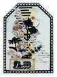 Studio Light Clear Stamp Grunge Bits Sweet Bee Memories 5 PC