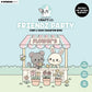 Studio Light Coloring Book Friendz Party Friendz 47 Sheets