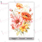 Dress My Craft Mini Transfer Me Sheet 4"X6" Language of Flowers