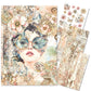 Ciao Bella Rice Paper A4 MIXED 4/Pkg Lost in Time