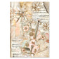 Ciao Bella Rice Paper A4 MIXED 4/Pkg Lost in Time