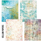 Ciao Bella Craftmix The Sound of Spring Mixed A5 Paper Pack - 8 Sheets (Tissue & Vellum Variety)