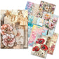 Ciao Bella A5 Tissue Paper Set – 24 Sheets - Wild Blossom