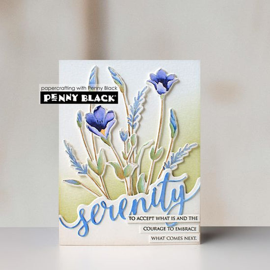 Penny Black Serenity Edger (metal dies)