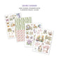 Ciao Bella Secret Garden Junk Journal & Ephemera Book A4 32/Pkg