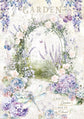 Ciao Bella Rice Paper A5 MIXED 8/Pkg Secret Garden