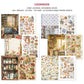 Ciao Bella Cookbook Junk Journal & Ephemera Book A4 32/Pkg