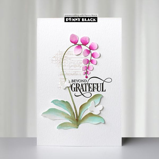 Penny Black Demure Orchid (metal dies)