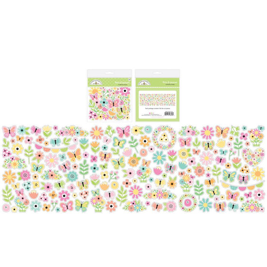 Doodlebug Bits & Pieces Die-Cuts Butterfly Kisses