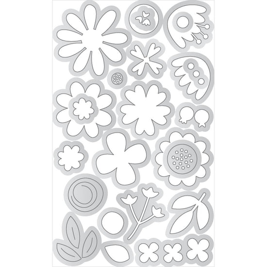 Doodlebug Doodle Cuts Dies Flower Garden Butterfly Kisses