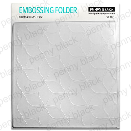 Penny Black Abstract Lilium (embossing folder)