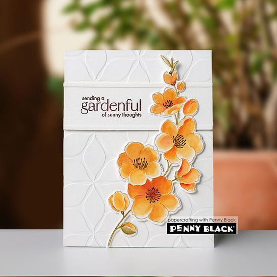 Penny Black Abstract Lilium (embossing folder)