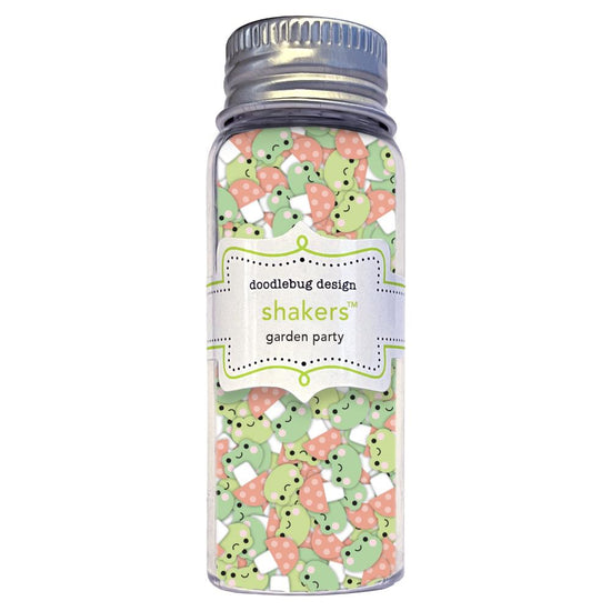 Doodlebug Shakers Garden Party, Butterfly Kisses