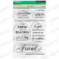Penny Black Dear Friend (clear stamps)