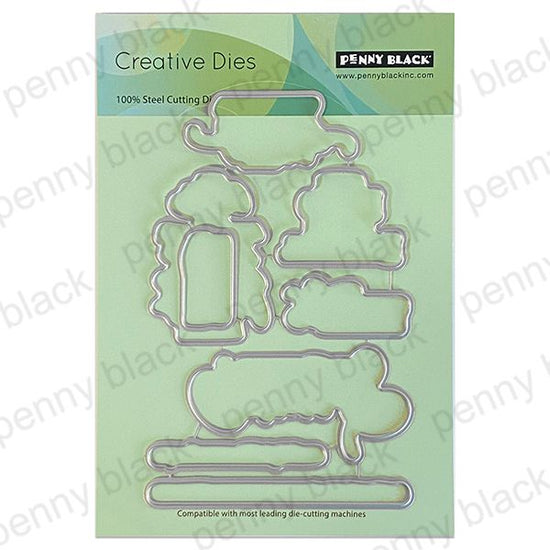 Penny Black Dear Friend cut out (metal dies)