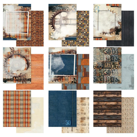 49 And Market Collection Pack 6"X8" Rust and Revs 2.0