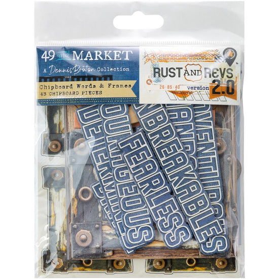 49 And Market Chipboard Set Rust and Revs 2.0