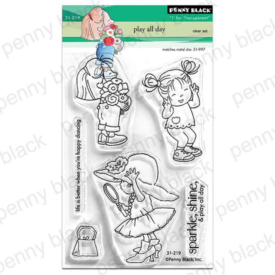 Penny Black Play All Day (clear stamps)