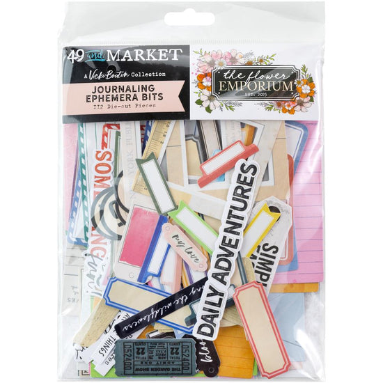 49 And Market Die-Cuts Journaling By Vicki Boutin The Flower Emporium