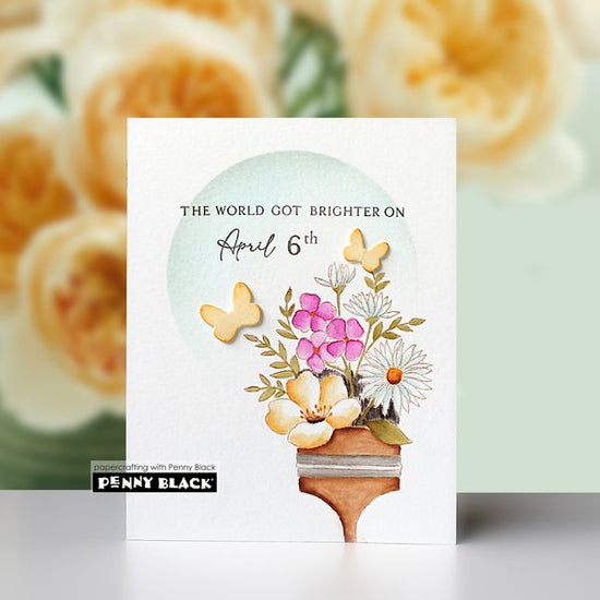 Penny Black Personalized Birthday (clear stamps)