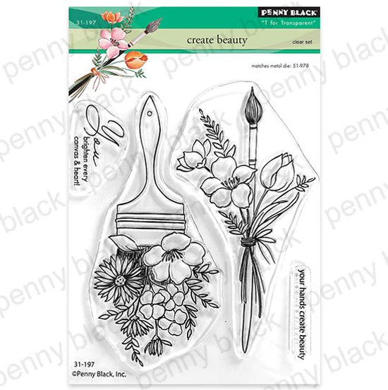 Penny Black Create Beauty (clear stamps)