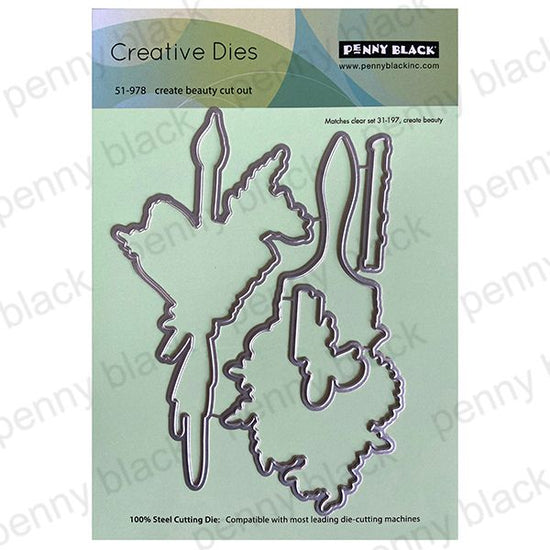 Penny Black Create Beauty cut out (metal dies)