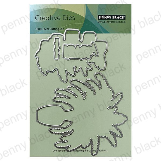 Penny Black Green Joy cut out (metal dies)