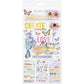 49 And Market Rub-On Transfer Set Essentials The Flower Emporium