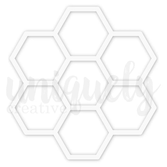 Uniquely Creative Sweet as Honey HONEYCOMB OVERLAY