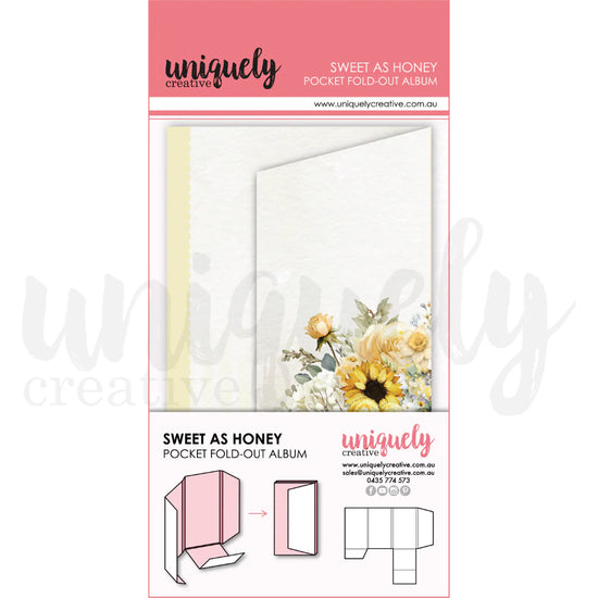 Uniquely Creative SWEET AS HONEY POCKET FOLD-OUT ALBUM