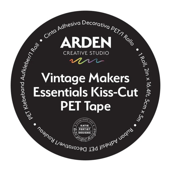 Arden Creative Studio Vintage Makers Essentials Kiss-Cut PET Tape