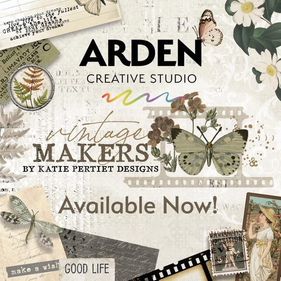 Arden Creative Vintage Makers Essentials Bundle (15 productos)