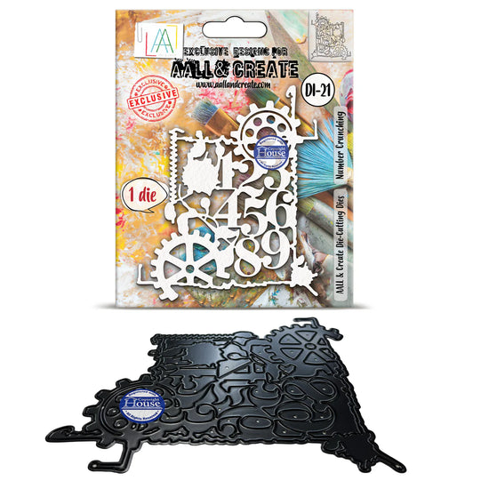 AALL and Create - Die-Cutting Die Set - Number Crunching