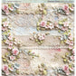 Taylor Made Journals Double-Sided Paper Pad 8"X8” Chateau Rose