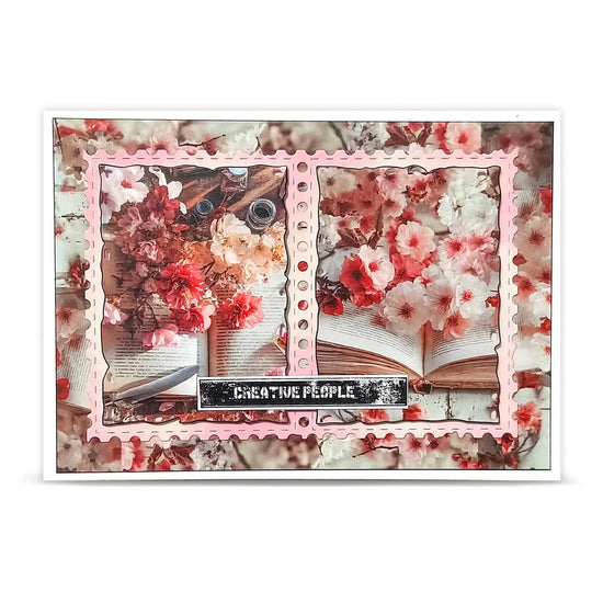 AALL and Create - Layer-It-Up Washi Tape 25mm x 10m - Feathered Words