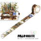 PRE ORDEN AALL and Create - Layer-It-Up Washi Tape 25mm x 10m - Scriptorium Leaf