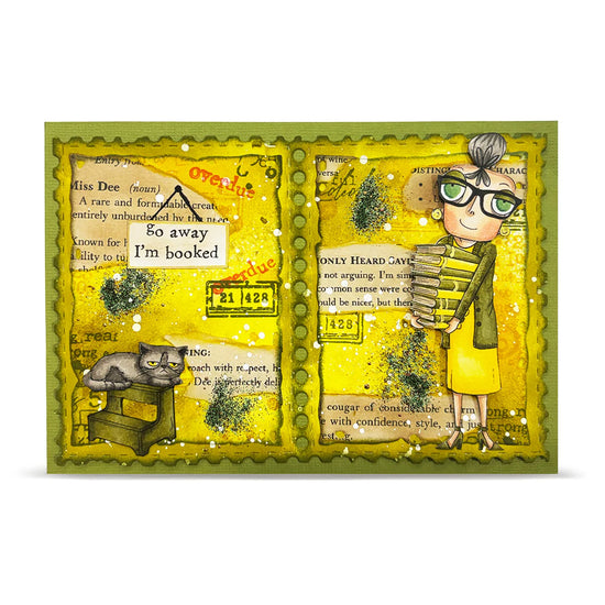 AALL and Create - A7 - Stamp Set - Dee is Booked