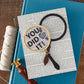 HERO ARTS MAGNIFYING GLASS DIE SET FROM THE CASE CLOSED COLLECTION