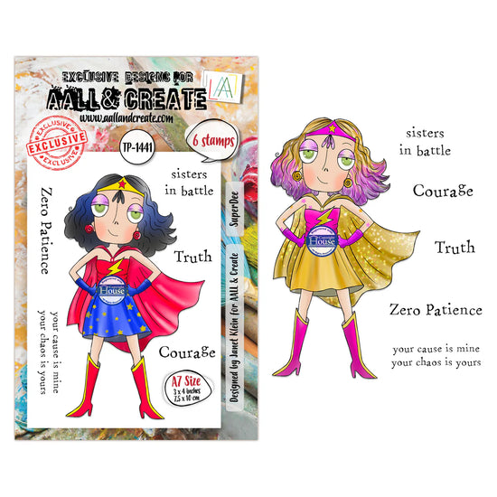 PRE ORDEN AALL and Create - A7 - Stamp Set - SuperDee