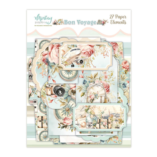 Mintay PAPER ELEMENTS - BON VOYAGE, 27 PCS