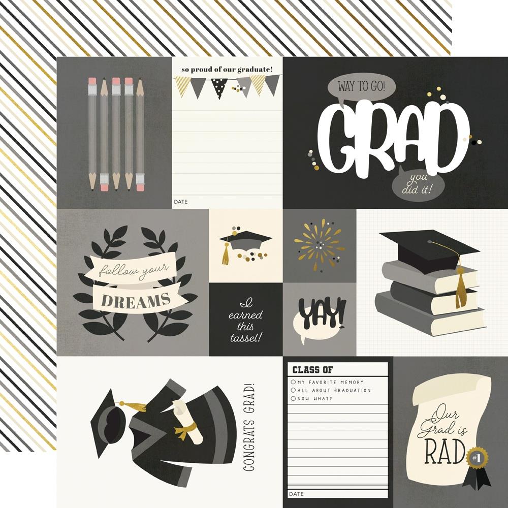 Graduation Double-Sided Cardstock 12