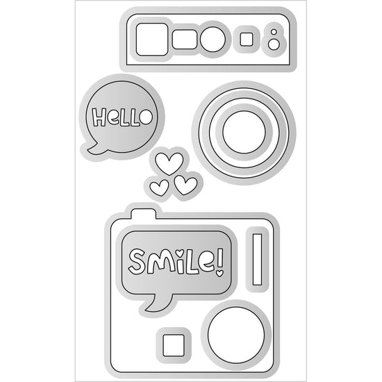 Doodlebug Doodle Cuts Dies Smile Color Me Crafty