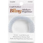 Craft Perfect Rhinestone Sticker Roll 1YD Clear