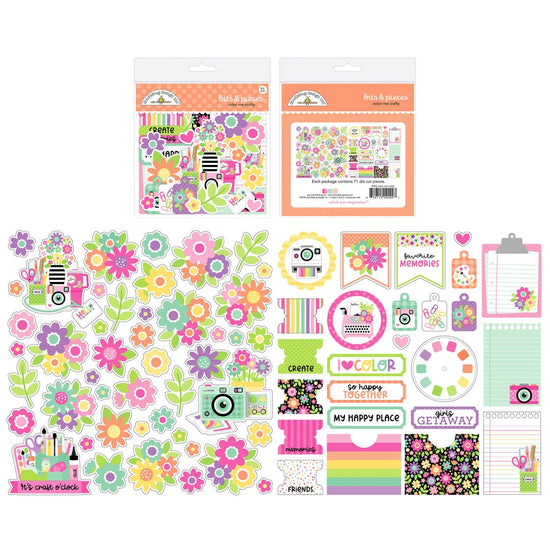 Doodlebug Bits & Pieces Die-Cuts Color Me Crafty