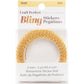 Craft Perfect Rhinestone Sticker Roll 1YD Gold