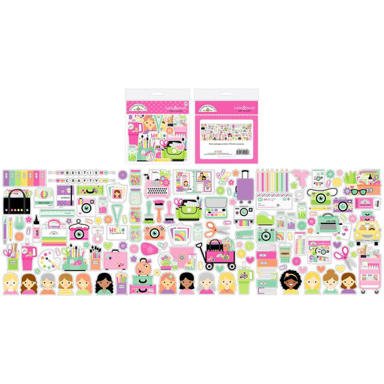 Doodlebug Odds & Ends Die-Cuts Color Me Crafty